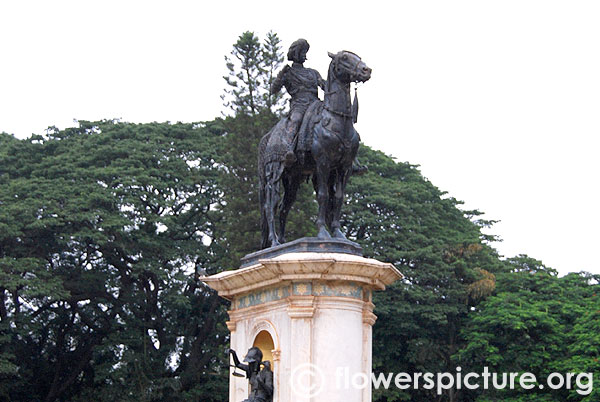 Statue of chamarajendra odeyar