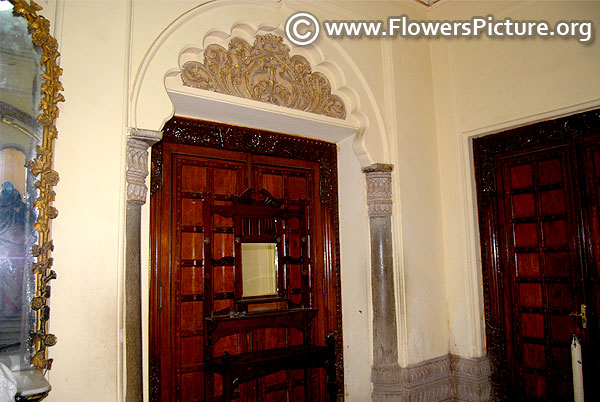 Mysore palace wooden doors